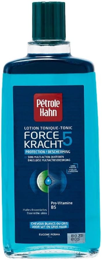 Eugène Perma Petrole Hahn Bleu Lotion Tonique Force 5 Protection Cheveux Blancs Ou Gris 300Ml