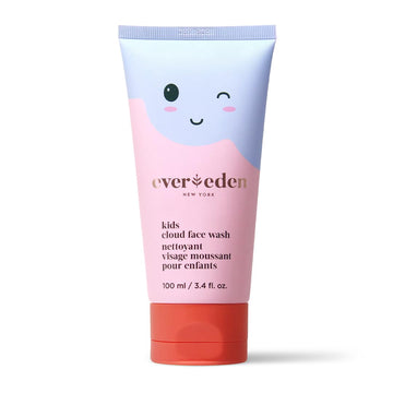 Evereden Kids Cloud Face Wash: Tropical Sorbet, 3.4 Fl Oz | Creamy & Fun Skin Care For Kids | Easy-To-Use Kids Face Wash | Non-Toxic Kids Skin Care For Sensitive Skin