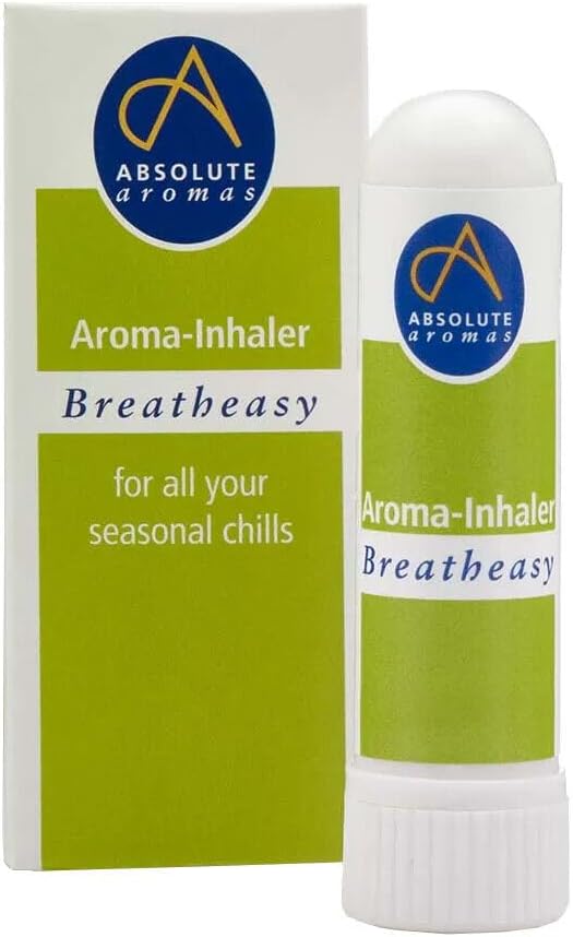 Absolute Aromas Breatheasy Aroma Inhaler with 100% Pure, Natural Essential Oils - Eucalyptus, Tea Tree, Cajeput and Ravensara - Instant Congestion Relief for all your Chills. : Amazon.co.uk: Health & Personal Care