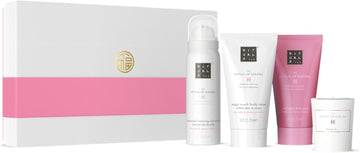 Rituals Gift Set The Ritual Of Sakura Medium - Home And Skincare Products Enriched With Cherry Blossom And Rice Milk - Bath Gift Box With Renewing And Soothing Properties