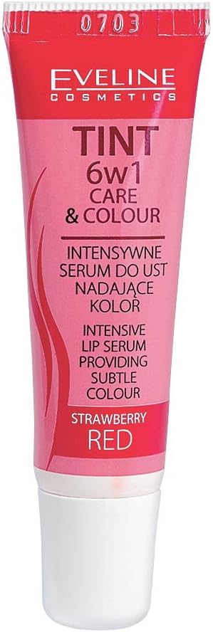 Lip Therapy Professional 6 In 1 Care And Color Intensive Lip Balm And Moisturizer (Strawberry Red)