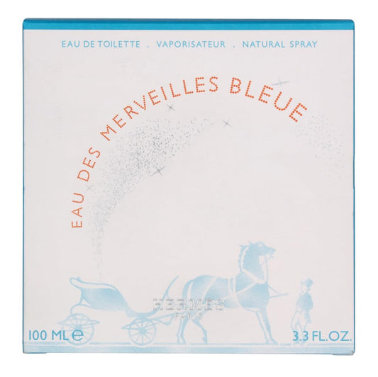 Hermes Eau Des Merveilles Bleue Eau De Toilette Spray 3.3 Fl Oz