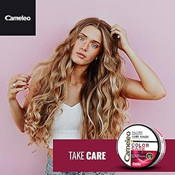 Cameleo - Colour Care Mask - Keratin Hair Mask with Marula Oil for Colour Treated Hair - Color Protection - Salt Free -200 ml : Amazon.co.uk: Beauty