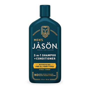 Jason Men'S Refreshing 2-In-1 Shampoo And Conditioner, 12 Oz