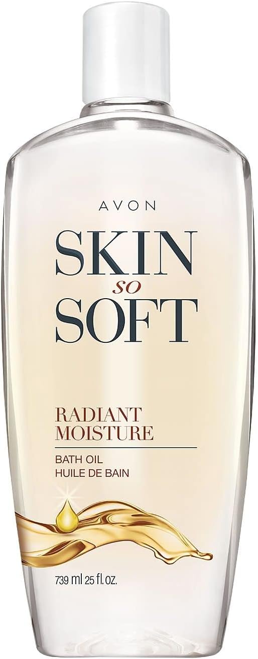 Avon - Skin So Soft Bonus Size Original Bath Oil - 25 Fl Oz - Smoothes Dry Skin - Jojoba Oil