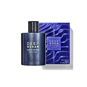 Mens Bath + Body Work - Deep Ocean Mens Collection Cologne 3.4 Fl Oz / 100 Ml : Beauty & Personal Care