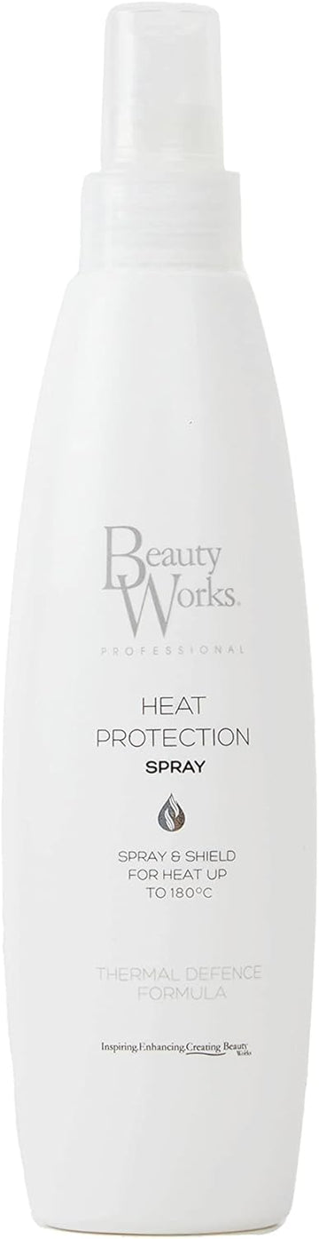 Beauty Works Heat Protection Spray 250Ml For Straightening Curling Heat Styling Hair