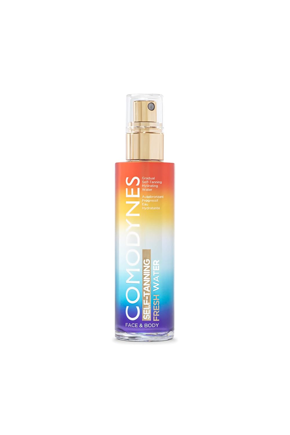 Comodynes Self Tanning Hydrating Water 100Ml - Self-Tanning - Suitable For Face And Body -Moisturising Formula For A Refreshing Experience - Vegan - Natural Ingredients - Fresh Scent : Beauty & Personal Care
