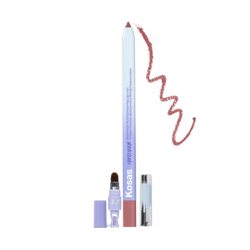 Kosas Hotliner Retractable Lip Liner Pencil With Built-In Brush & Sharpener - Easy Contouring, Hydrating, Long-Lasting - Pigmented Creamy Texture For Plumping Lips - Hyaluronic Acid & Konjac- Beyond