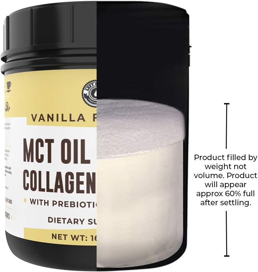 Keto Mct Oil Powder + Collagen + Prebiotic Acacia Fiber, Chocolate Flavor, 16Oz. Mct Oil Powder From Coconuts. Grass Fed Collagen, Perfect For Keto, 0 Net Carb, Stevia, Erythritol, Powdered Drink : Health & Household