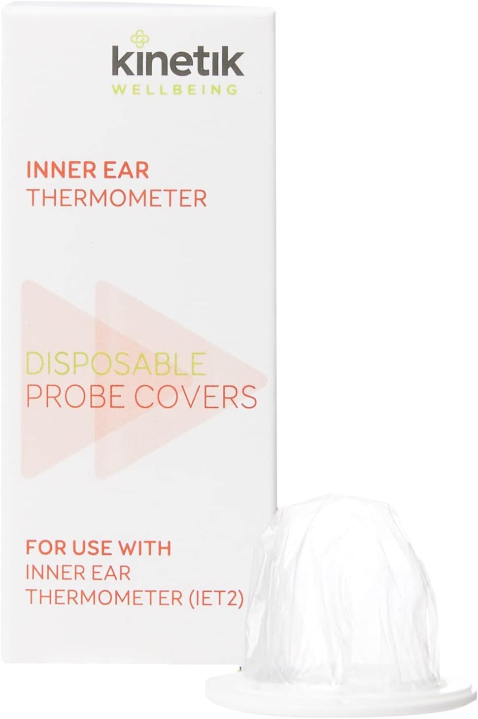 Kinetik Wellbeing Disposable Inner Ear Thermometer Probe Covers - Pack of 20 Caps – Disposable Ear Thermometer Covers - Developed in Association with St John Ambulance : Amazon.co.uk: Health & Personal Care