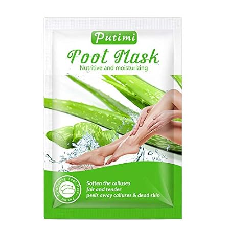 Foot mask,Exfoliating Baby Soft Skin Remover for Dead Skin and Cracked Heels-PACK OF 2