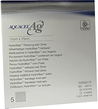 Aquacel Ag 15 x 15 cm Dressings