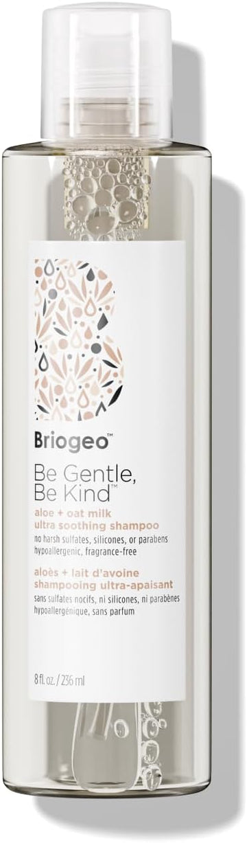 Briogeo Be Gentle Be Kind Aloe + Oat Milk Ultra Soothing Shampoo, Fragrance Free, Hypoallergenic And Dermatologist-Approved, Vegan, Phalate & Paraben-Free - 236Ml