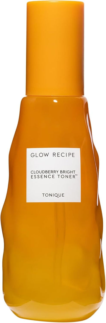 Glow Recipe Cloudberry Brightening Toner + Essence Skincare - Coq10 Face Toner To Strengthen Skin Barrier + Hydrating Rice Water, Vitamin C, E & 5% Glycerin To Soften & Even Skin Tone (75Ml)