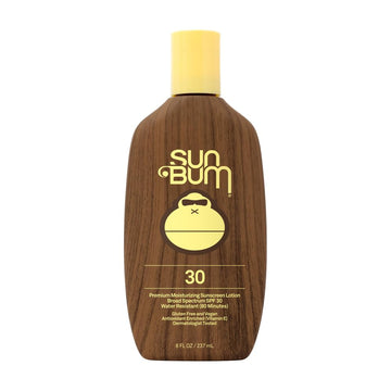 Sun Bum Original SPF 30 Sunscreen Lotion | Vegan and Hawaii 104 Reef Act Compliant (Octinoxate & Oxybenzone Free) Broad Spectrum Moisturizing UVA/UVB Sunscreen with Vitamin E | 8 oz