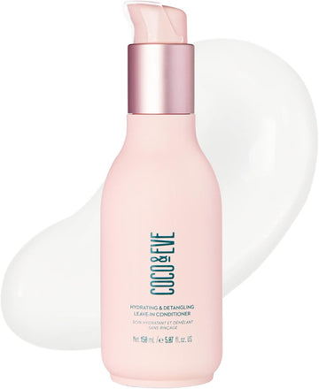 Coco & Eve Hydrating & Detangling Leave-In Conditioner. Coconut, Avocado Oil, Vitamin A & E To Nourish, De-Frizz, Detangle, Minimise Breakage & Split Ends (150Ml)