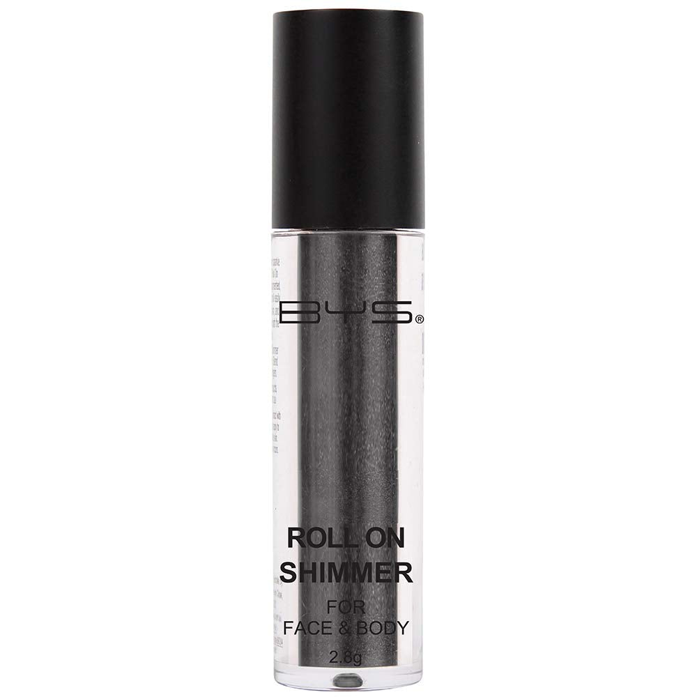Bys Face And Body Roll On Glitter Shimmer Carbon Black : Beauty & Personal Care
