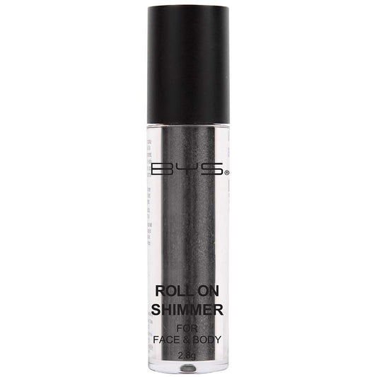 Bys Face And Body Roll On Glitter Shimmer Carbon Black : Beauty & Personal Care