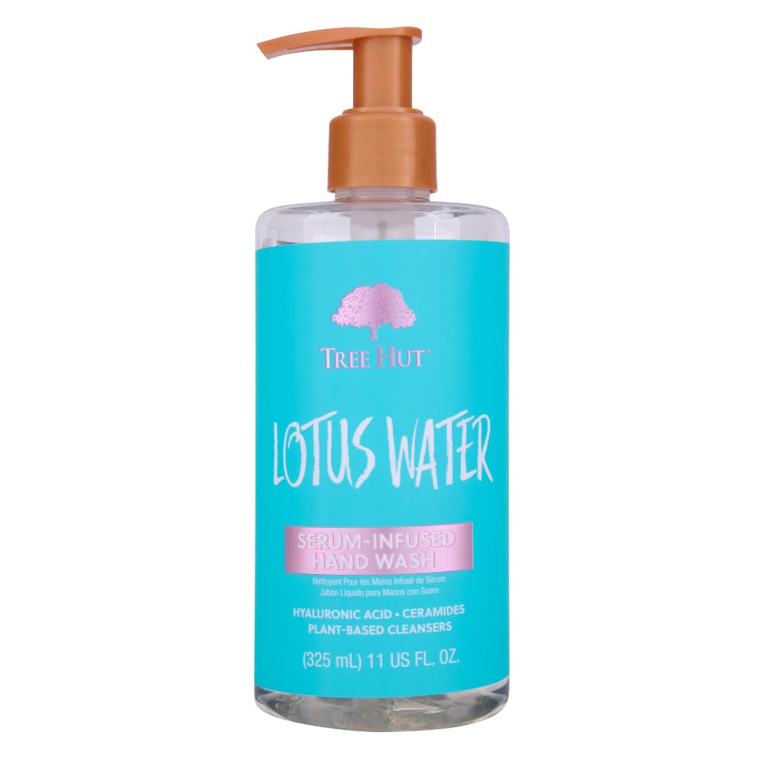 Tree Hut Vanilla Serum Infused Hand Wash | Nourish & Hydrate Hands With Strengthening Skin Care | Long Lasting Scent | Cleanse & Lock In Moisture | 11 Fl Oz