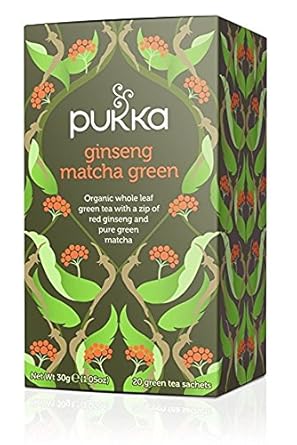 Pukka Ginseng Matcha Green Tea - 20 Per Pack (0.07Lbs)