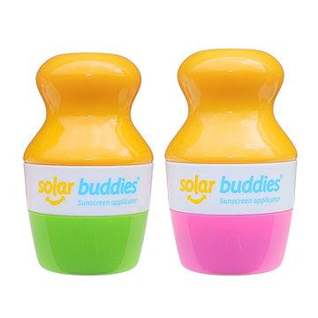 Duo PG Solar Buddies Refillable Roll On Sponge Applicator For Kids, Adults, Families, Travel Size Holds 100ml Travel Friendly for Sunscreen, Suncream and Lotions : Beauty & Personal Care