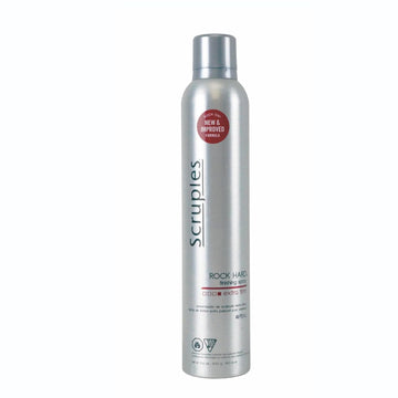 Scruples Rock Hard Finishing Spray - Firm Hold Hairspray to Increase Shine, Control & Frizz Free Styling - Setting + Holding Spray - 100% Recyclable & Cruelty Free (10.6 oz) : Beauty & Personal Care