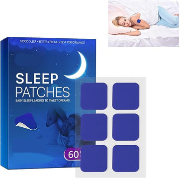 Sleep Patch, 60 Pack Deep Sleep Patches for Adults, All Natural Deep Sleep Patches, Skin-Friendly Patches for Men and Women