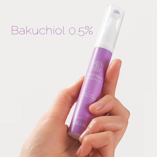 Rire Bakuchiol+Galactomyces Eye Serum Stick For Concerns About Wrinkles Around The Eyes, Skin Irritaion Test Completed, All Skin Type, Airless Pump 0.5 Fl.Oz.(15Ml)