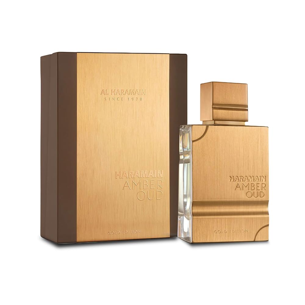 Al Haramain Amber Oud Gold Edition Eau De Parfum Spray 60Ml (2 Oz) - Unisex Arabian Perfume For Women & Men, Long-Lasting Amber Cologne With Refreshing & Sweet Fragrance