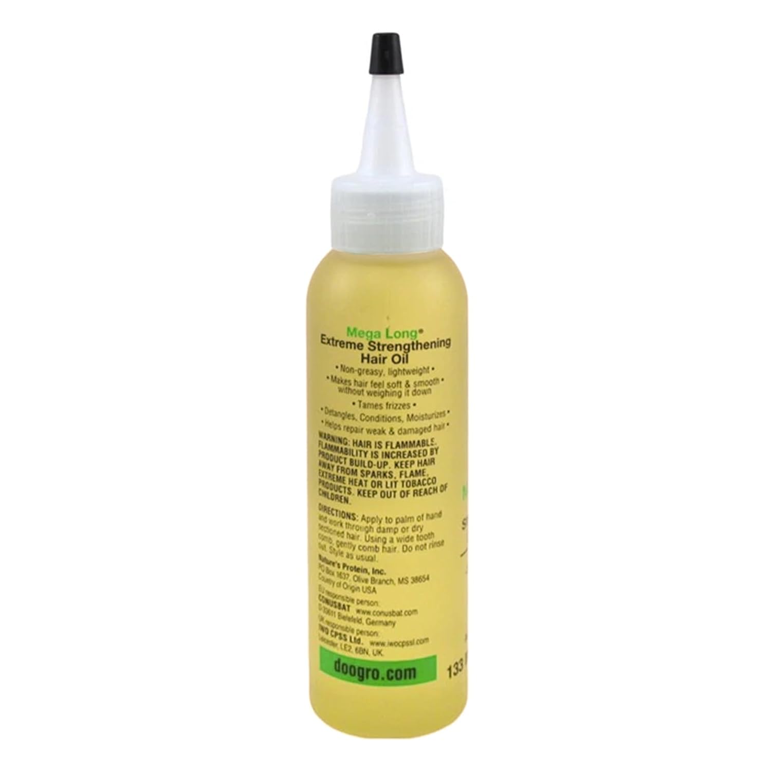 Doo Gro Mega Long Extreme Strengthening Oil 4.5 Fl Oz / 133 Ml : Beauty & Personal Care