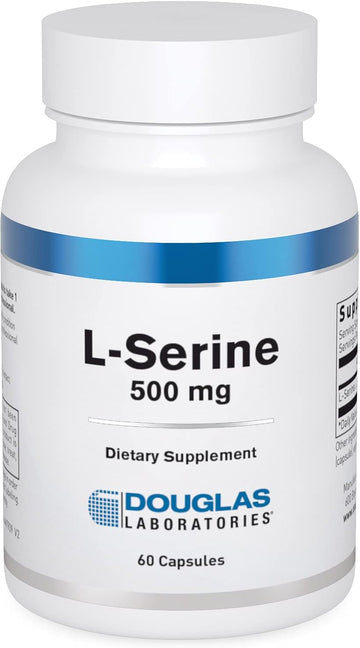 Douglas Laboratories L-Serine | Amino Acid Supplement For Heart And Brain Health And Muscle Building* | 60 Capsules