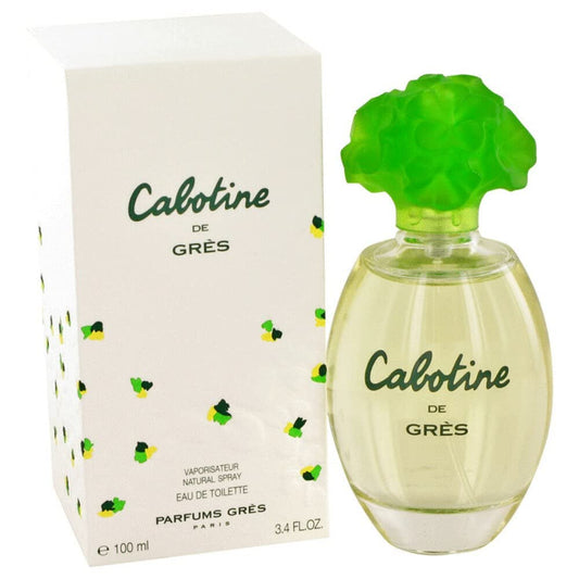 Gres Cabotine Women Eau De Toilette Spray, 3.4 Ounce, White