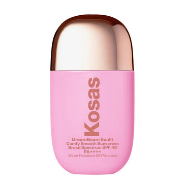 Kosas Mini Dreambeam Mineral Sunscreen Spf 40, Travel Size Face Sunscreen - Lightweight Makeup Base - Radiant Finish, Original, 15Ml