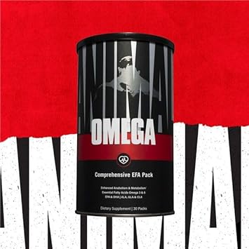 Animal Omega ? Omega 3 & 6 Supplement ? Fish Oil, Flaxseed Oil, Salmon