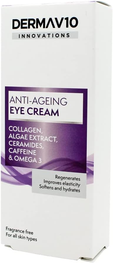 Derma V10 Innovations Anti Aging Eye Cream, 15 Ml (Pack Of 24),Antiwrinkeyeinn15Ml