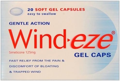 Haymax Wind-Eze Gel 20 Flatulence Control Capsules