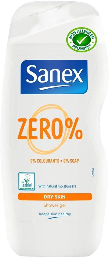 Sanex Zero% Dry Skin Shower Gel 250Ml [Personal Care]