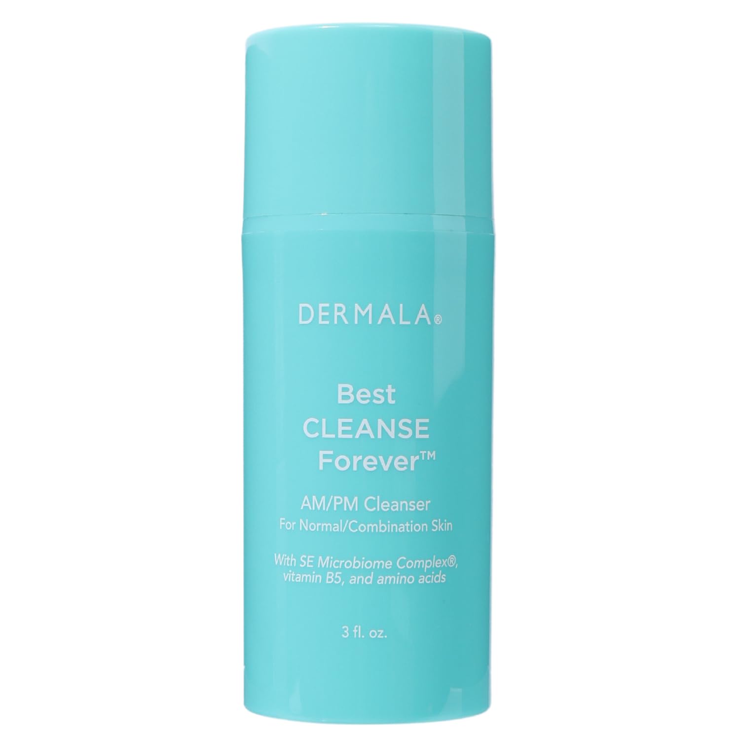 Fobo Cleanse With Benefits, Am/Pm Cleanser By Dermala - Natural, Gentle, Ph Balanced Cleanser For Acne-Prone, Pimple-Free Skin
