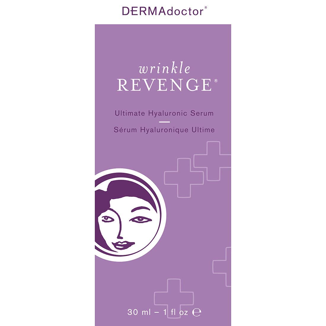 DERMAdoctor Wrinkle Revenge Ultimate Hyaluronic Serum, 1 oz : Beauty & Personal Care