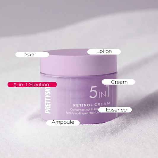 Daily 5-In-1 Cream-Skincare For Vitality 1.69Fl.Oz. (Retinol)