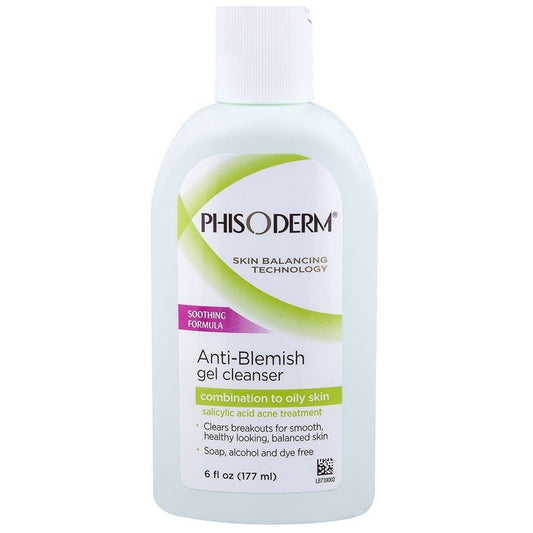 Phisoderm Anti-Blemish Gel Cleanser 6 Oz : Beauty & Personal Care