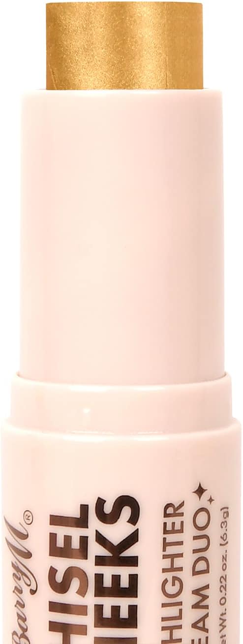Barry M Chisel Cheeks Highlighter Cream Duo, Shade Lilac/Pink : Amazon.co.uk: Beauty