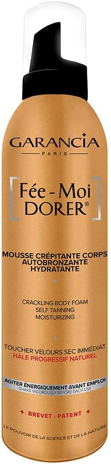 Garancia Fée-Moi Dorer Crackling Body Foam Self Tanning Moisturizing 200Ml