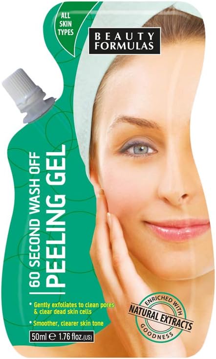 Beauty Formulas 60 Second Wash Off Peeling Gel 50Ml