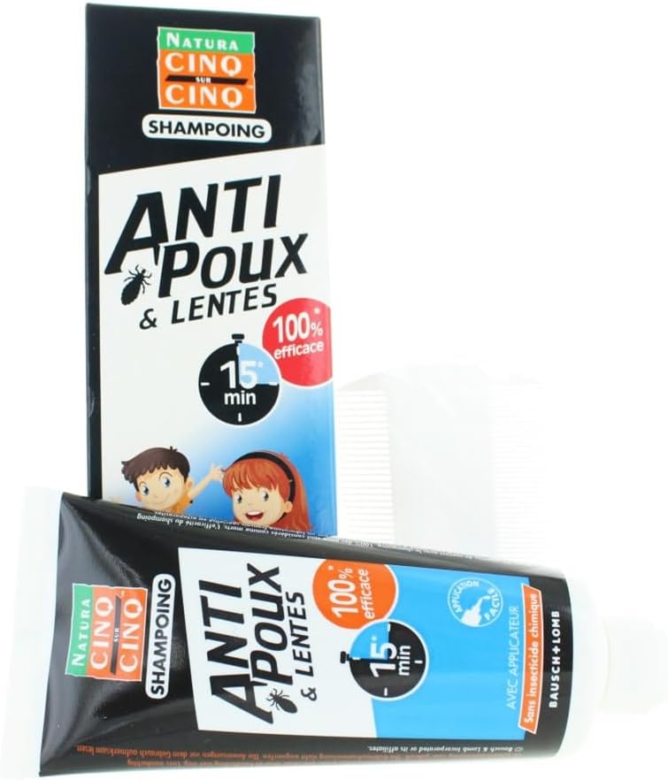 Cinq Sur Cinq Shampoo Anti Lice & Nits 100Ml