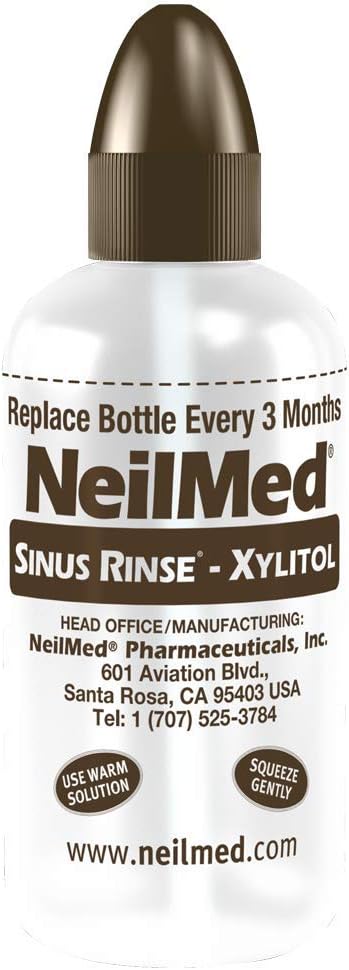 NeilMed Sinus Rinse Kit with Xylitol, 50 Count (Pack of 1) : Health & Household