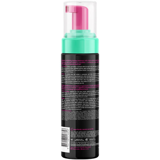 B.Tan Dark Self Tanner Mousse | Tan Me Like You Mean It - Dark, 1 Hour Express Sunless Tanner Foam, Bronzing Glow, No Fake Tan Smell, Face & Body, Vegan, Cruelty & Paraben Free, 6.7 Fl Oz
