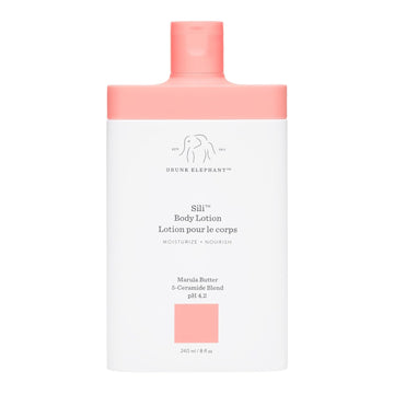 Drunk Elephant Sili Body Lotion - 240 Ml/8 Fl Oz - Lightweight Daily Lotion - Clean Clinical Skincare - Cruelty-Free - Dermatologist Tested - Free Of Essential Oils, Silicones, And Fragrance