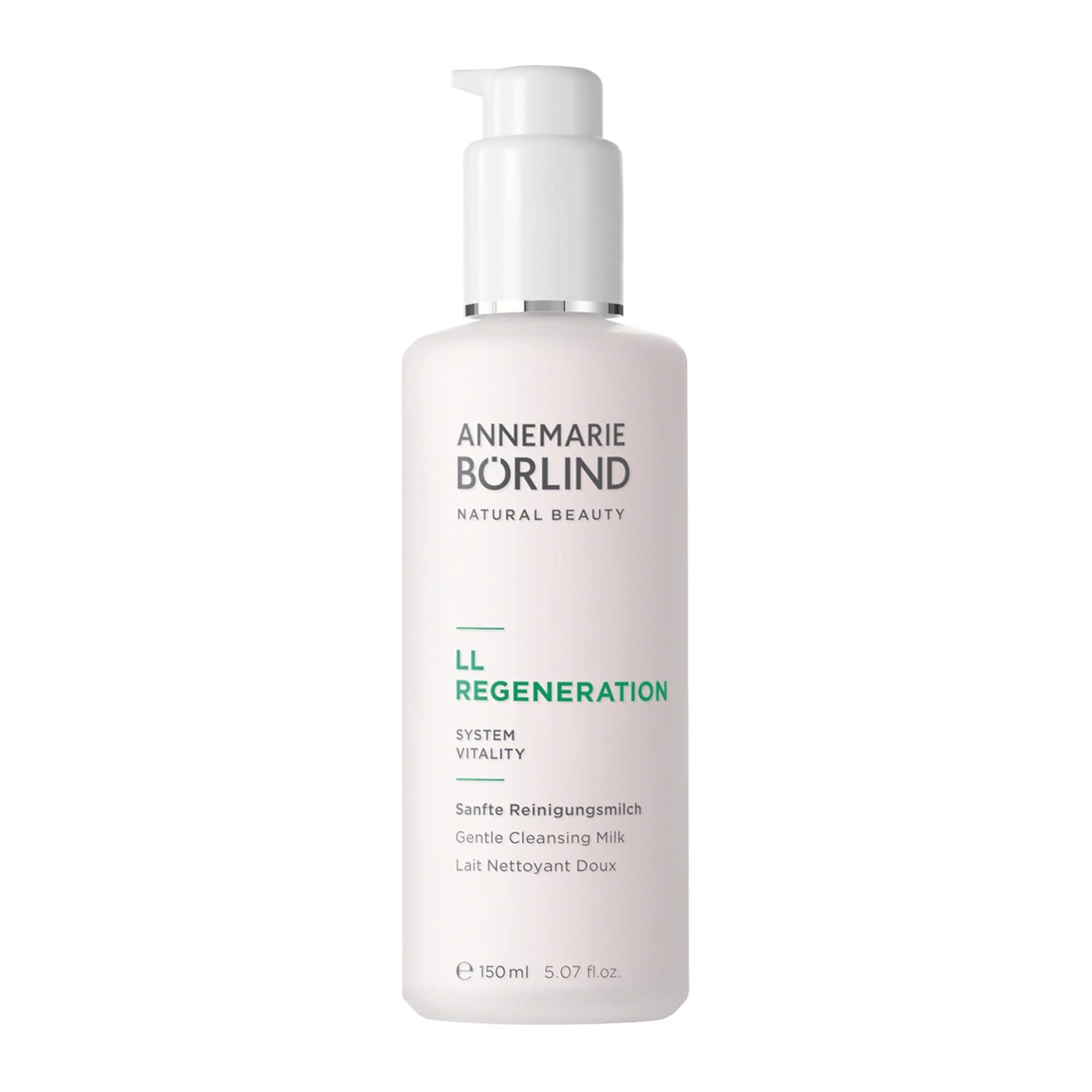 Annemarie Börlind – Ll Regeneration Cleansing Milk – Sustainably Sourced Natural 2In1 Facial Cleanser & Make-Up Remover To Remove Impurities On Skin – Step 1 Of 5 - 5 Oz